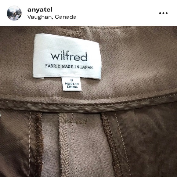 Wilfred pants size 0 - Picture 3 of 3